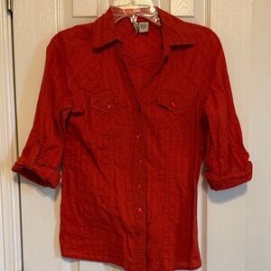 Red Women's Blouse